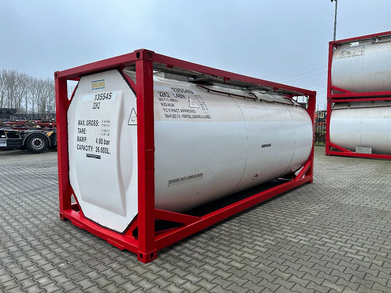 SINGAMAS 20FT ISO, 26.000L/1-COMP/3 BAFFELS/3 manholes, 5Y inspection: 06/2027 - מכל אחסון: תמונה 4 SINGAMAS 20FT ISO, 26.000L/1-COMP/3 BAFFELS/3 manholes, 5Y inspection: 06/2027 - מכל אחסון: תמונה 4