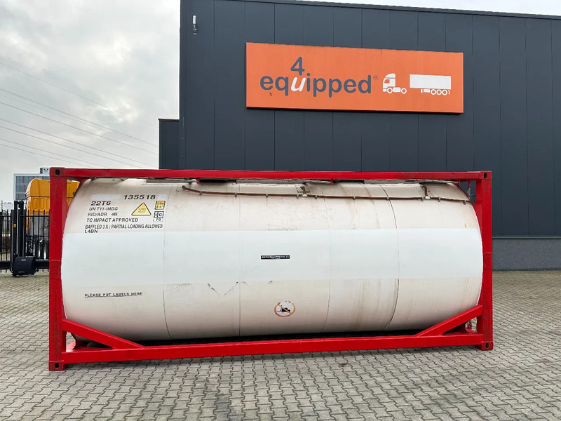 SINGAMAS 20FT ISO, 26.000L/1-COMP/3 BAFFELS/3 manholes, 5Y inspection: 06/2027 - מכל אחסון: תמונה 2 SINGAMAS 20FT ISO, 26.000L/1-COMP/3 BAFFELS/3 manholes, 5Y inspection: 06/2027 - מכל אחסון: תמונה 2