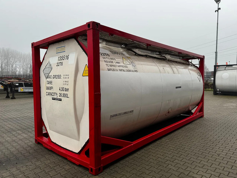 SINGAMAS 20FT ISO, 26.000L/1-COMP/3 BAFFELS/3 manholes, 5Y inspection: 07/2027 - מכל אחסון: תמונה 5 SINGAMAS 20FT ISO, 26.000L/1-COMP/3 BAFFELS/3 manholes, 5Y inspection: 07/2027 - מכל אחסון: תמונה 5