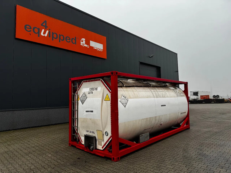 SINGAMAS 20FT ISO, 26.000L/1-COMP/3 BAFFELS/3 manholes, 5Y inspection: 07/2027 - מכל אחסון: תמונה 1 SINGAMAS 20FT ISO, 26.000L/1-COMP/3 BAFFELS/3 manholes, 5Y inspection: 07/2027 - מכל אחסון: תמונה 1