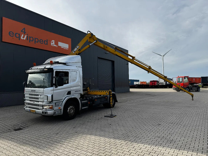 Scania P114-340 + HIAB 19-5 crane + remote / Euro-3 / 3 pedals / NL-truck / APK: 12-2025 - משאית מנוף: תמונה 3 Scania P114-340 + HIAB 19-5 crane + remote / Euro-3 / 3 pedals / NL-truck / APK: 12-2025 - משאית מנוף: תמונה 3