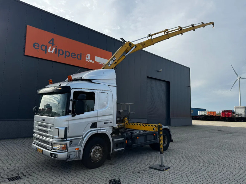 Scania P114-340 + HIAB 19-5 crane + remote / Euro-3 / 3 pedals / NL-truck / APK: 12-2025 - משאית מנוף: תמונה 2 Scania P114-340 + HIAB 19-5 crane + remote / Euro-3 / 3 pedals / NL-truck / APK: 12-2025 - משאית מנוף: תמונה 2