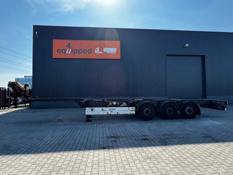 Schmitz Cargobull 40FT HC-chassis, SAF + disc, liftaxle, extendable at the rear, NL-chassis - סמיטריילר מוביל מכולות/ החלפת גוף: תמונה 2 Schmitz Cargobull 40FT HC-chassis, SAF + disc, liftaxle, extendable at the rear, NL-chassis - סמיטריילר מוביל מכולות/ החלפת גוף: תמונה 2