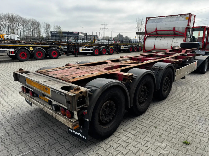 Schmitz Cargobull 40FT HC-chassis, disc, liftaxle, extendable at the rear, WITH WORK!!! - סמיטריילר מוביל מכולות/ החלפת גוף: תמונה 4 Schmitz Cargobull 40FT HC-chassis, disc, liftaxle, extendable at the rear, WITH WORK!!! - סמיטריילר מוביל מכולות/ החלפת גוף: תמונה 4