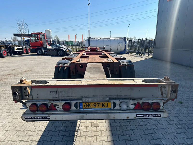 Schmitz Cargobull 40FT HC-chassis, disc, liftaxle, extendable at the rear - סמיטריילר מוביל מכולות/ החלפת גוף: תמונה 4 Schmitz Cargobull 40FT HC-chassis, disc, liftaxle, extendable at the rear - סמיטריילר מוביל מכולות/ החלפת גוף: תמונה 4