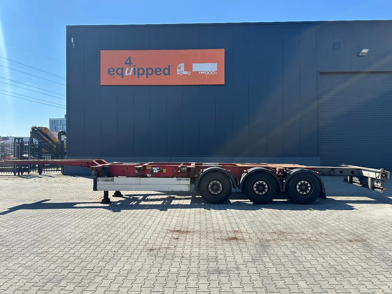 Schmitz Cargobull 40FT HC-chassis, disc, liftaxle, extendable at the rear - סמיטריילר מוביל מכולות/ החלפת גוף: תמונה 2 Schmitz Cargobull 40FT HC-chassis, disc, liftaxle, extendable at the rear - סמיטריילר מוביל מכולות/ החלפת גוף: תמונה 2
