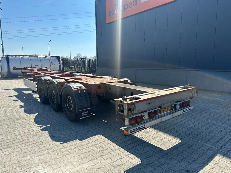 Schmitz Cargobull 40FT HC-chassis, disc, liftaxle, extendable at the rear - סמיטריילר מוביל מכולות/ החלפת גוף: תמונה 5 Schmitz Cargobull 40FT HC-chassis, disc, liftaxle, extendable at the rear - סמיטריילר מוביל מכולות/ החלפת גוף: תמונה 5
