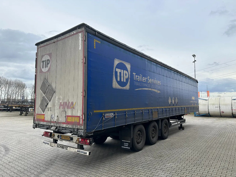 Schmitz Cargobull TOP: 80% Reifen, Scheibenbremsen, Rungtasschen, galvanisiert, XL,Huckepack, 2x22 vert. Aluminiumbretter, NL, APK: 07/25, mehr vo - סמיטריילר עם וילונות צד: תמונה 5 Schmitz Cargobull TOP: 80% Reifen, Scheibenbremsen, Rungtasschen, galvanisiert, XL,Huckepack, 2x22 vert. Aluminiumbretter, NL, APK: 07/25, mehr vo - סמיטריילר עם וילונות צד: תמונה 5