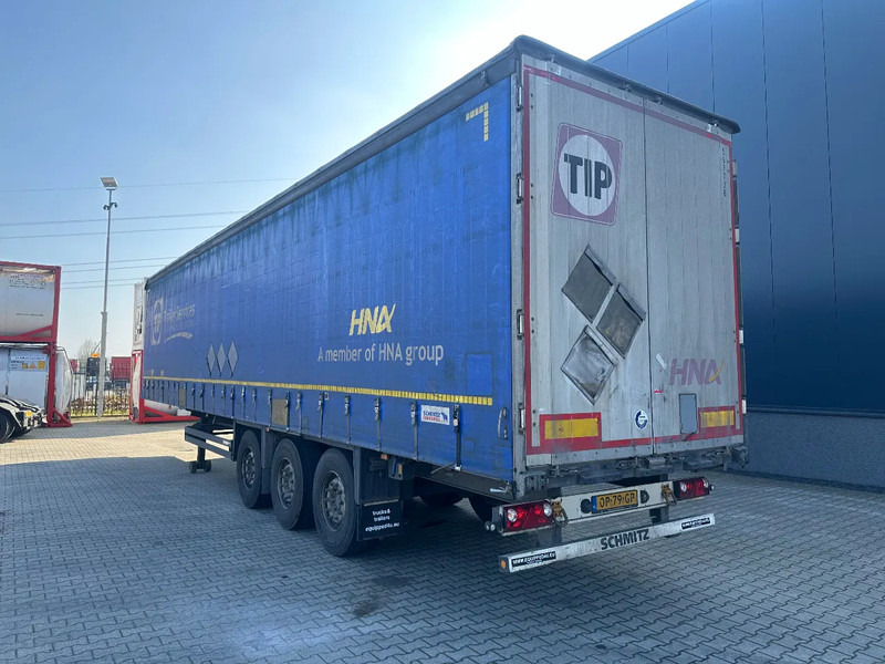 Schmitz Cargobull TOP: 80% tires, disc, stakepots, galvanized, XL,Huckepack, 2 x22 vert. al. planks, NL, APK: 06/25, more available - סמיטריילר עם וילונות צד: תמונה 3 Schmitz Cargobull TOP: 80% tires, disc, stakepots, galvanized, XL,Huckepack, 2 x22 vert. al. planks, NL, APK: 06/25, more available - סמיטריילר עם וילונות צד: תמונה 3