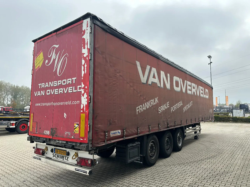 Schmitz Cargobull discbrakes, 2x liftaxle, galvanized, Int. height: 2.80m, NL-trailer - סמיטריילר עם וילונות צד: תמונה 3 Schmitz Cargobull discbrakes, 2x liftaxle, galvanized, Int. height: 2.80m, NL-trailer - סמיטריילר עם וילונות צד: תמונה 3