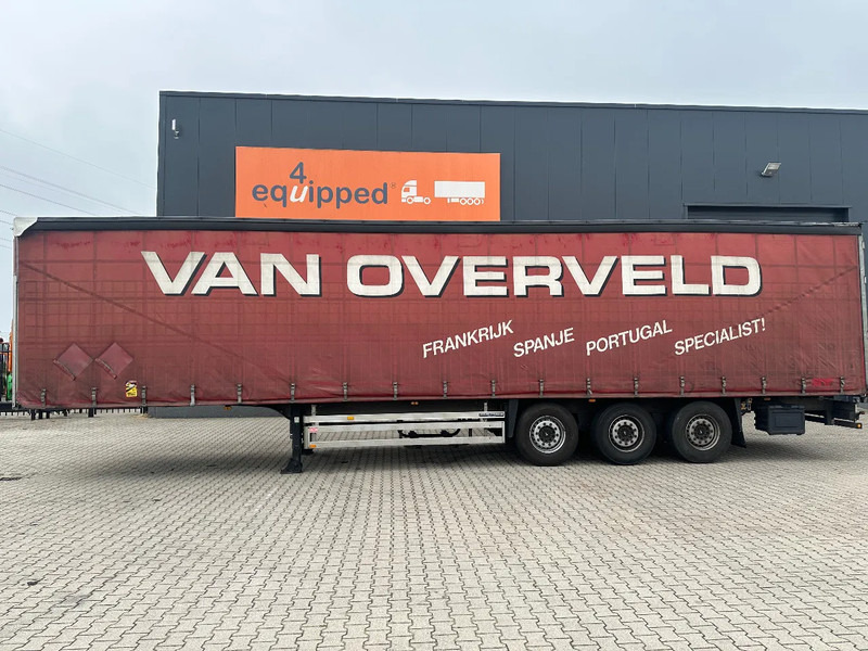 Schmitz Cargobull discbrakes, 2x liftaxle, galvanized, Int. height: 2.80m, NL-trailer - סמיטריילר עם וילונות צד: תמונה 2 Schmitz Cargobull discbrakes, 2x liftaxle, galvanized, Int. height: 2.80m, NL-trailer - סמיטריילר עם וילונות צד: תמונה 2