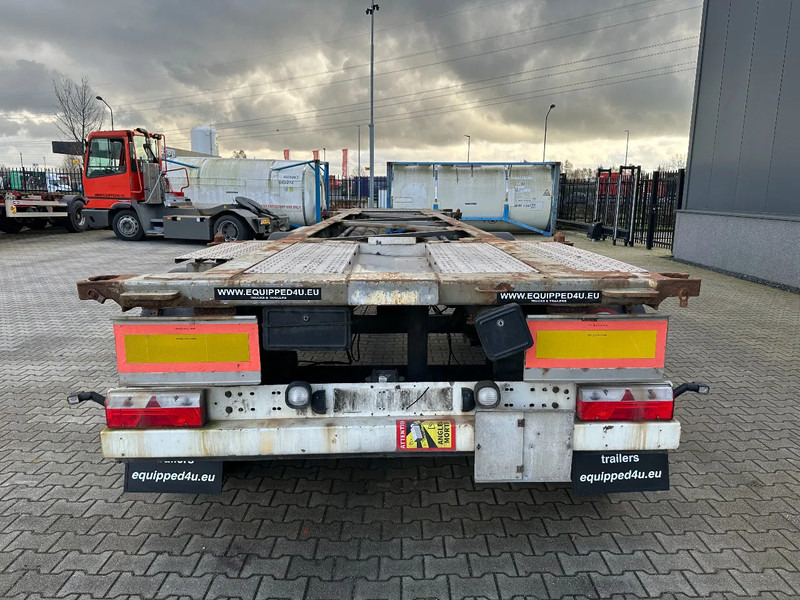 TURBO'S HOET 20FT/30FT, ADR (FL, AT, OX), empty weight: 3.720kg, liftaxle, SAF disc - סמיטריילר מוביל מכולות/ החלפת גוף: תמונה 4 TURBO'S HOET 20FT/30FT, ADR (FL, AT, OX), empty weight: 3.720kg, liftaxle, SAF disc - סמיטריילר מוביל מכולות/ החלפת גוף: תמונה 4