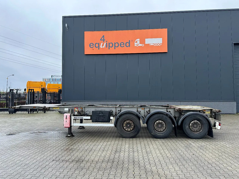 TURBO'S HOET 20FT/30FT, ADR (FL, AT), empty weight: 3.720kg, liftaxle, SAF disc - סמיטריילר מוביל מכולות/ החלפת גוף: תמונה 2 TURBO'S HOET 20FT/30FT, ADR (FL, AT), empty weight: 3.720kg, liftaxle, SAF disc - סמיטריילר מוביל מכולות/ החלפת גוף: תמונה 2