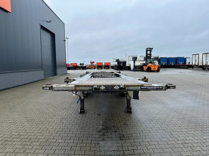 TURBO'S HOET 20FT/30FT, ADR (FL, AT), empty weight: 3.720kg, liftaxle, SAF disc - סמיטריילר מוביל מכולות/ החלפת גוף: תמונה 5 TURBO'S HOET 20FT/30FT, ADR (FL, AT), empty weight: 3.720kg, liftaxle, SAF disc - סמיטריילר מוביל מכולות/ החלפת גוף: תמונה 5