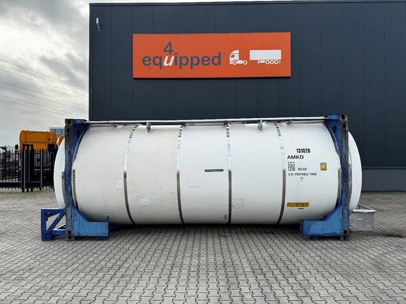 UBH Universal Bulk Handling 20 FT Swap, 31.169L, UN Portable, T7, valid 5Y test: 05/2027 - מכל אחסון: תמונה 2 UBH Universal Bulk Handling 20 FT Swap, 31.169L, UN Portable, T7, valid 5Y test: 05/2027 - מכל אחסון: תמונה 2