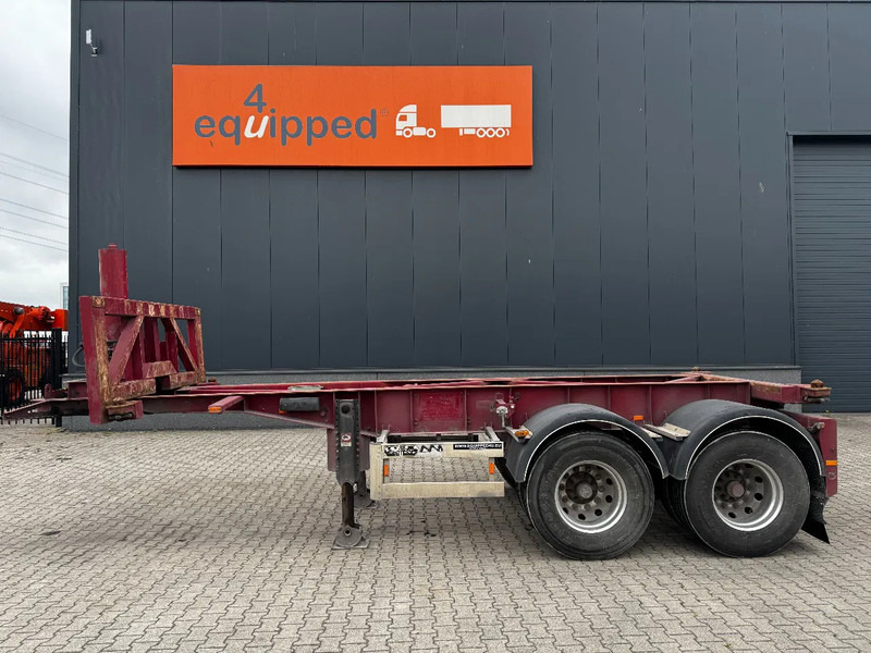 Van Hool 2 AXLE 20FT TIPPING-CHASSIS, TWIN-TIRES, BPW + DRUM, ALCOA - סמיטריילר מוביל מכולות/ החלפת גוף: תמונה 2 Van Hool 2 AXLE 20FT TIPPING-CHASSIS, TWIN-TIRES, BPW + DRUM, ALCOA - סמיטריילר מוביל מכולות/ החלפת גוף: תמונה 2
