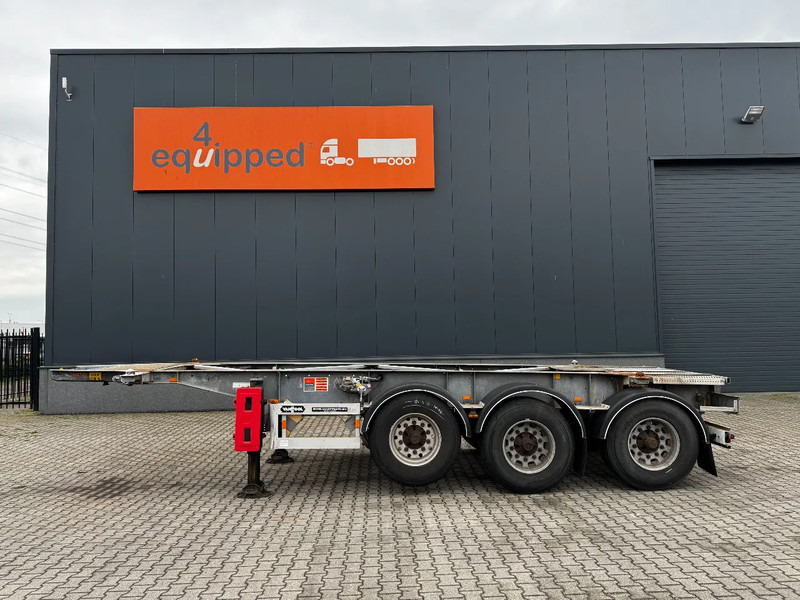 Van Hool 20FT / 20FT SWAP ADR (EX/II, EX/III, FL, OX, AT), BPW, disc brakes, liftaxle, galvanized, ALCOA, NL-Chassis, empty weight 3.300K - סמיטריילר מוביל מכולות/ החלפת גוף: תמונה 2 Van Hool 20FT / 20FT SWAP ADR (EX/II, EX/III, FL, OX, AT), BPW, disc brakes, liftaxle, galvanized, ALCOA, NL-Chassis, empty weight 3.300K - סמיטריילר מוביל מכולות/ החלפת גוף: תמונה 2