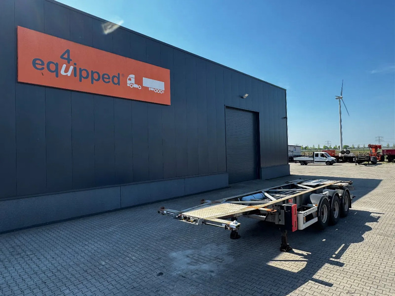 Van Hool 20FT/30FT, ADR (EX/II, EX/III, FL, AT), BPW + drum, ALCOA, galvanized, liftaxle, NL-Chassis, 80% tyres - סמיטריילר מוביל מכולות/ החלפת גוף: תמונה 1 Van Hool 20FT/30FT, ADR (EX/II, EX/III, FL, AT), BPW + drum, ALCOA, galvanized, liftaxle, NL-Chassis, 80% tyres - סמיטריילר מוביל מכולות/ החלפת גוף: תמונה 1