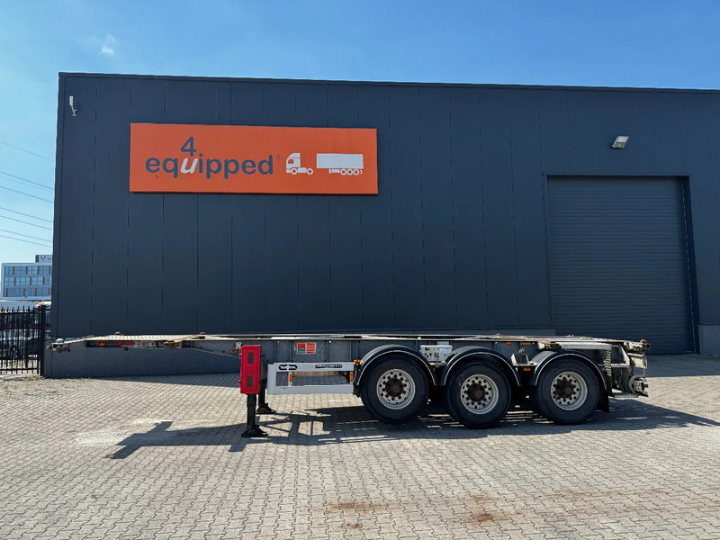 Van Hool 20FT/30FT, ADR (EX/II, EX/III, FL, AT), BPW + drum, ALCOA, galvanized, liftaxle, NL-Chassis - סמיטריילר מוביל מכולות/ החלפת גוף: תמונה 2 Van Hool 20FT/30FT, ADR (EX/II, EX/III, FL, AT), BPW + drum, ALCOA, galvanized, liftaxle, NL-Chassis - סמיטריילר מוביל מכולות/ החלפת גוף: תמונה 2