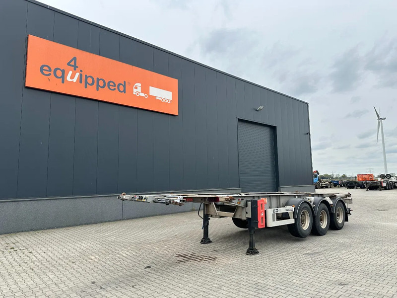 Van Hool 20FT/30FT, ADR (EX/II, EX/III, FL, AT), BPW + drum, ALCOA, galvanized, liftaxle, NL-Chassis - סמיטריילר מוביל מכולות/ החלפת גוף: תמונה 1 Van Hool 20FT/30FT, ADR (EX/II, EX/III, FL, AT), BPW + drum, ALCOA, galvanized, liftaxle, NL-Chassis - סמיטריילר מוביל מכולות/ החלפת גוף: תמונה 1