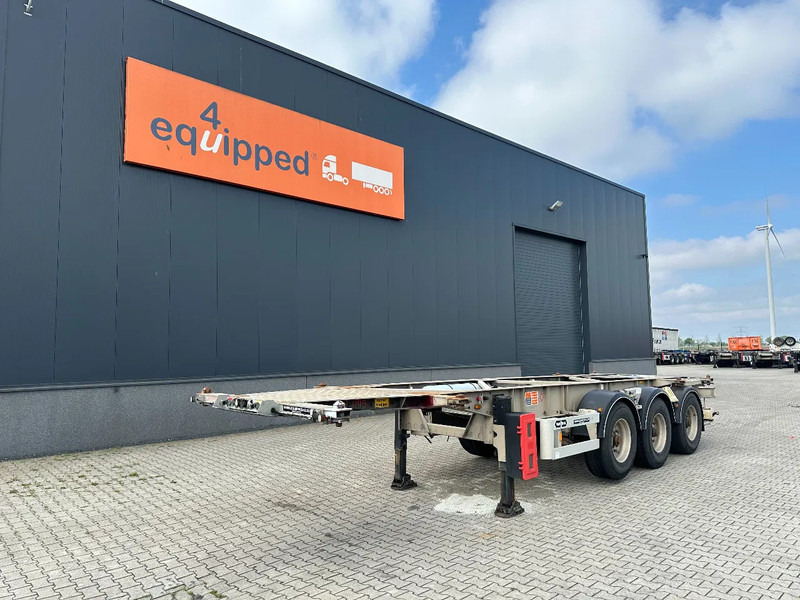 Van Hool 20FT/30FT, ADR (EX/II, EX/III, FL, AT), BPW + drum, ALCOA, galvanized, liftaxle, NL-Chassis - סמיטריילר מוביל מכולות/ החלפת גוף: תמונה 1 Van Hool 20FT/30FT, ADR (EX/II, EX/III, FL, AT), BPW + drum, ALCOA, galvanized, liftaxle, NL-Chassis - סמיטריילר מוביל מכולות/ החלפת גוף: תמונה 1