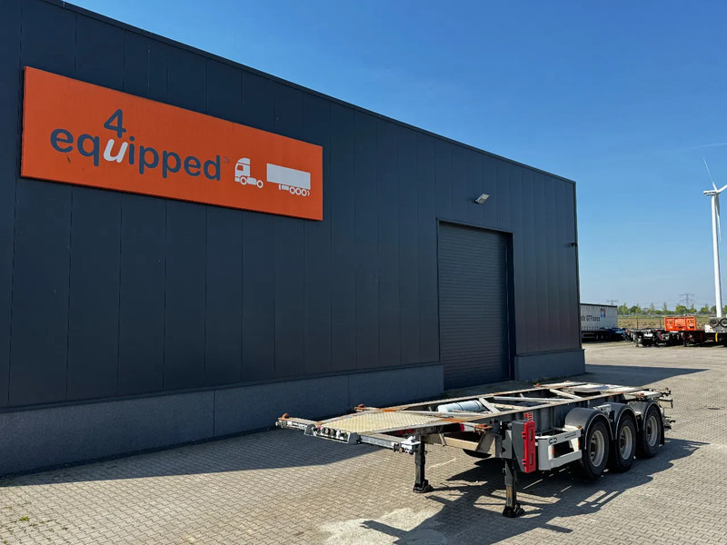 Van Hool 20FT/30FT, ADR (EX/II, EX/III, FL, AT), BPW + drum, ALCOA, galvanized, liftaxle, NL-Chassis - סמיטריילר מוביל מכולות/ החלפת גוף: תמונה 1 Van Hool 20FT/30FT, ADR (EX/II, EX/III, FL, AT), BPW + drum, ALCOA, galvanized, liftaxle, NL-Chassis - סמיטריילר מוביל מכולות/ החלפת גוף: תמונה 1