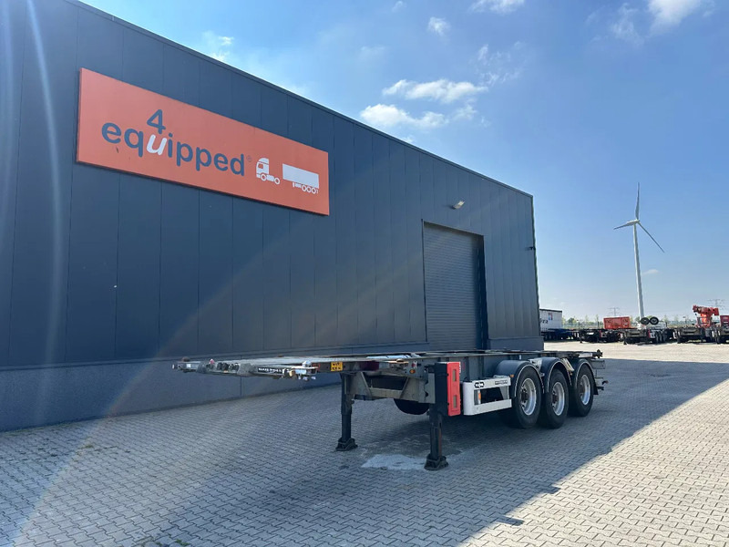 Van Hool 20FT/30FT, ADR (EX/II, EX/III, FL, AT), BPW + drum, ALCOA, galvanized, liftaxle, NL-Chassis - סמיטריילר מוביל מכולות/ החלפת גוף: תמונה 1 Van Hool 20FT/30FT, ADR (EX/II, EX/III, FL, AT), BPW + drum, ALCOA, galvanized, liftaxle, NL-Chassis - סמיטריילר מוביל מכולות/ החלפת גוף: תמונה 1