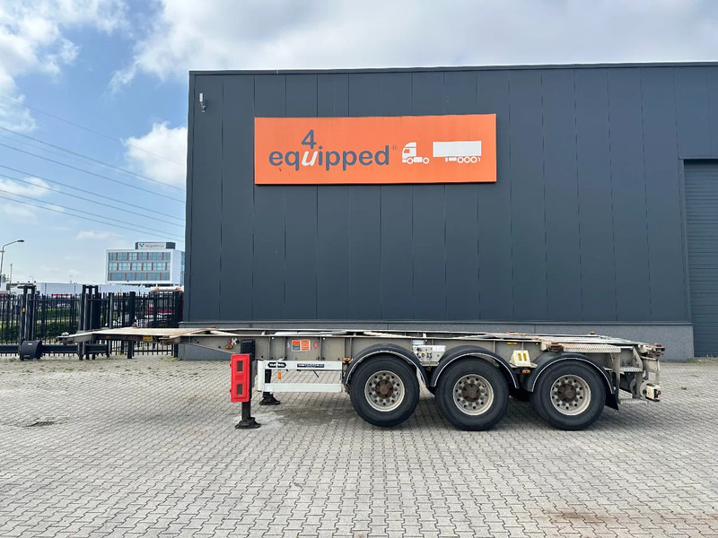Van Hool 20FT/30FT, ADR (EX/II, EX/III, FL, AT), BPW + drum, ALCOA, galvanized, liftaxle, NL-Chassis - סמיטריילר מוביל מכולות/ החלפת גוף: תמונה 2 Van Hool 20FT/30FT, ADR (EX/II, EX/III, FL, AT), BPW + drum, ALCOA, galvanized, liftaxle, NL-Chassis - סמיטריילר מוביל מכולות/ החלפת גוף: תמונה 2