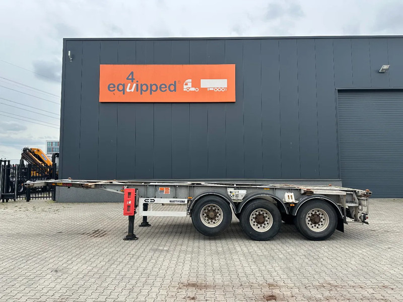 Van Hool 20FT/30FT, ADR (EX/II, EX/III, FL, AT), BPW + drum, ALCOA, galvanized, liftaxle, NL-Chassis - סמיטריילר מוביל מכולות/ החלפת גוף: תמונה 2 Van Hool 20FT/30FT, ADR (EX/II, EX/III, FL, AT), BPW + drum, ALCOA, galvanized, liftaxle, NL-Chassis - סמיטריילר מוביל מכולות/ החלפת גוף: תמונה 2