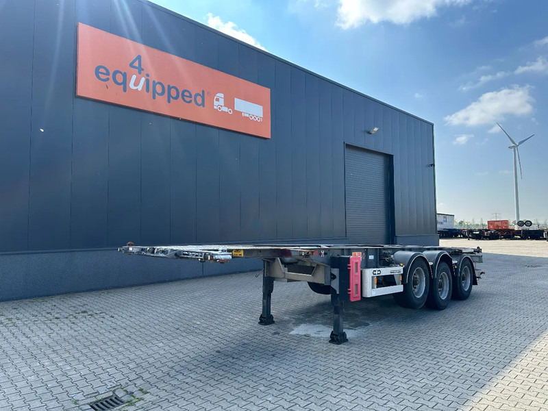 Van Hool 20FT/30FT, ADR (EX/II, EX/III, FL, OX, AT), BPW + drum, ALCOA, galvanized, liftaxle, NL-Chassis - סמיטריילר מוביל מכולות/ החלפת גוף: תמונה 1 Van Hool 20FT/30FT, ADR (EX/II, EX/III, FL, OX, AT), BPW + drum, ALCOA, galvanized, liftaxle, NL-Chassis - סמיטריילר מוביל מכולות/ החלפת גוף: תמונה 1