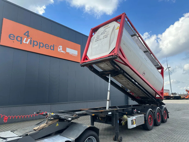 Van Hool 20FT Tipping-chassis, ADR (EX/II, EX/III, FL, AT), SAF, 2 liftaxles - סמיטריילר מוביל מכולות/ החלפת גוף: תמונה 1 Van Hool 20FT Tipping-chassis, ADR (EX/II, EX/III, FL, AT), SAF, 2 liftaxles - סמיטריילר מוביל מכולות/ החלפת גוף: תמונה 1