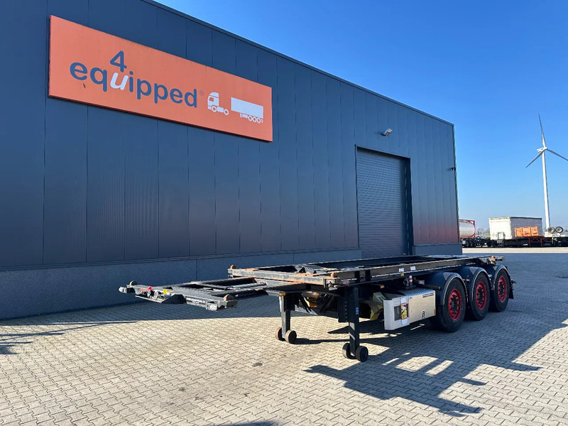 Van Hool 20FT Tipping-chassis, ADR (EX/II, EX/III, FL, AT), SAF, 2 liftaxles - סמיטריילר מוביל מכולות/ החלפת גוף: תמונה 2 Van Hool 20FT Tipping-chassis, ADR (EX/II, EX/III, FL, AT), SAF, 2 liftaxles - סמיטריילר מוביל מכולות/ החלפת גוף: תמונה 2