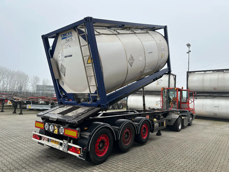 Van Hool 20FT Tipping-chassis, ADR (EX/II, EX/III, FL, AT), SAF, 2 liftaxles - סמיטריילר מוביל מכולות/ החלפת גוף: תמונה 4 Van Hool 20FT Tipping-chassis, ADR (EX/II, EX/III, FL, AT), SAF, 2 liftaxles - סמיטריילר מוביל מכולות/ החלפת גוף: תמונה 4