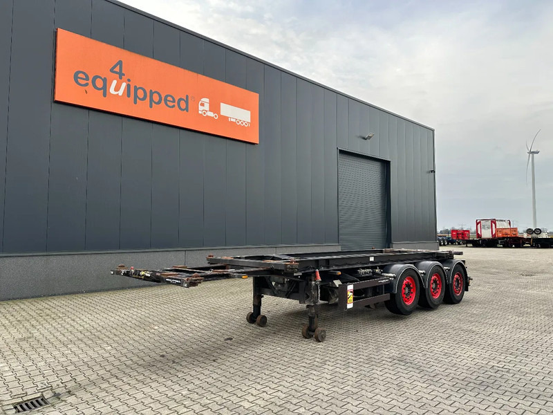 Van Hool 20FT Tipping-chassis, ADR (EX/II, EX/III, FL, AT), SAF + DISC, 2 liftaxles - סמיטריילר מוביל מכולות/ החלפת גוף: תמונה 2 Van Hool 20FT Tipping-chassis, ADR (EX/II, EX/III, FL, AT), SAF + DISC, 2 liftaxles - סמיטריילר מוביל מכולות/ החלפת גוף: תמונה 2