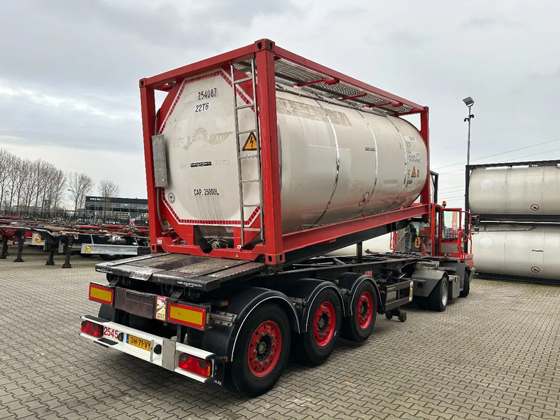 Van Hool 20FT Tipping-chassis, ADR (EX/II, EX/III, FL, AT), SAF + DISC, 2 liftaxles - סמיטריילר מוביל מכולות/ החלפת גוף: תמונה 5 Van Hool 20FT Tipping-chassis, ADR (EX/II, EX/III, FL, AT), SAF + DISC, 2 liftaxles - סמיטריילר מוביל מכולות/ החלפת גוף: תמונה 5