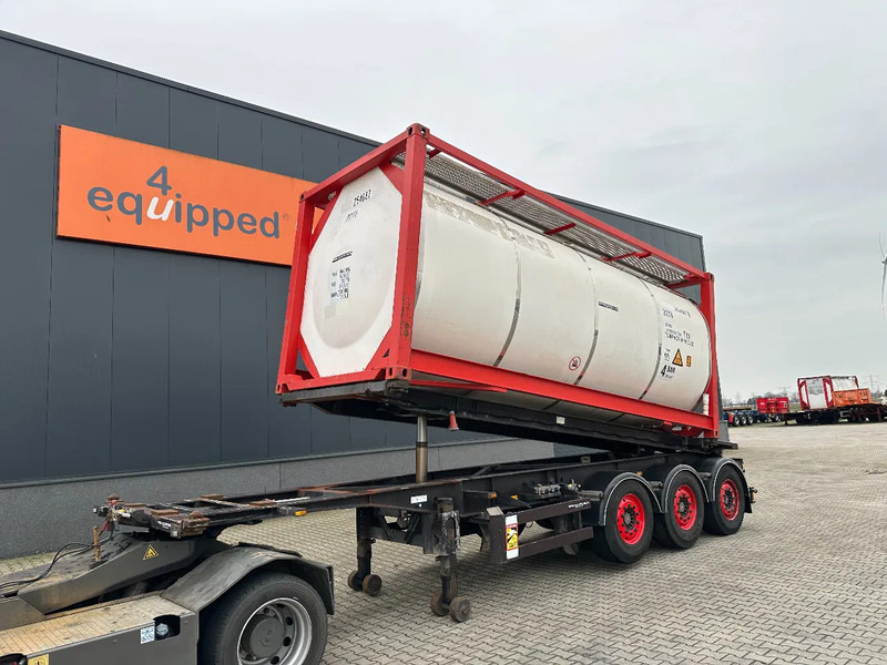 Van Hool 20FT Tipping-chassis, ADR (EX/II, EX/III, FL, AT), SAF + DISC, 2 liftaxles - סמיטריילר מוביל מכולות/ החלפת גוף: תמונה 1 Van Hool 20FT Tipping-chassis, ADR (EX/II, EX/III, FL, AT), SAF + DISC, 2 liftaxles - סמיטריילר מוביל מכולות/ החלפת גוף: תמונה 1