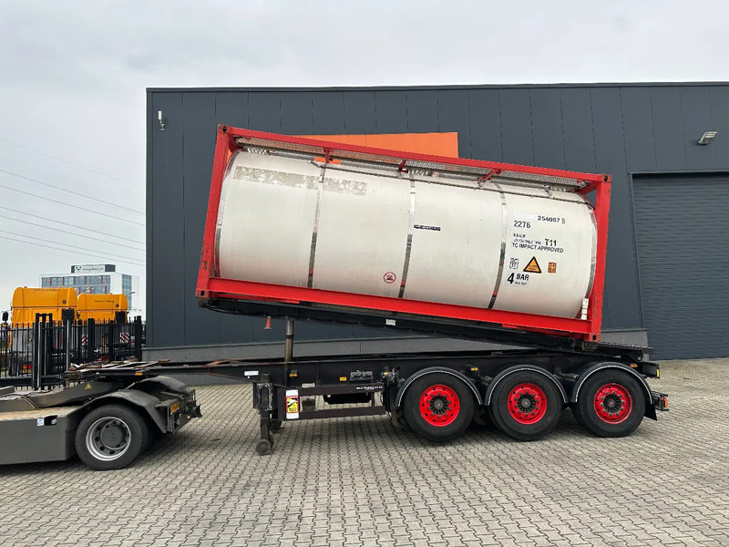 Van Hool 20FT Tipping-chassis, ADR (EX/II, EX/III, FL, AT), SAF + DISC, 2 liftaxles - סמיטריילר מוביל מכולות/ החלפת גוף: תמונה 3 Van Hool 20FT Tipping-chassis, ADR (EX/II, EX/III, FL, AT), SAF + DISC, 2 liftaxles - סמיטריילר מוביל מכולות/ החלפת גוף: תמונה 3