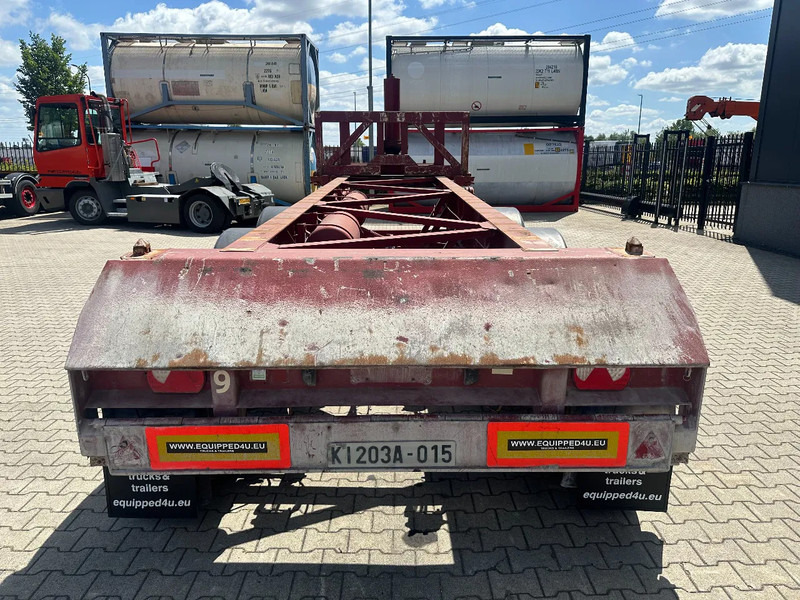 Van Hool 3 AXLE 20FT TIPPING-CHASSIS, BPW + DRUMBRAKES - סמיטריילר מוביל מכולות/ החלפת גוף: תמונה 4 Van Hool 3 AXLE 20FT TIPPING-CHASSIS, BPW + DRUMBRAKES - סמיטריילר מוביל מכולות/ החלפת גוף: תמונה 4