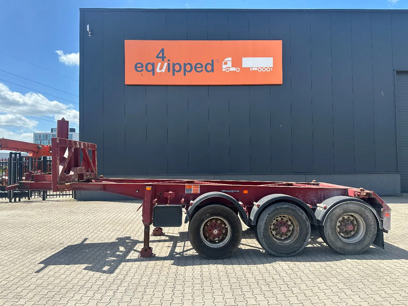 Van Hool 3 AXLE 20FT TIPPING-CHASSIS, BPW + DRUMBRAKES - סמיטריילר מוביל מכולות/ החלפת גוף: תמונה 2 Van Hool 3 AXLE 20FT TIPPING-CHASSIS, BPW + DRUMBRAKES - סמיטריילר מוביל מכולות/ החלפת גוף: תמונה 2