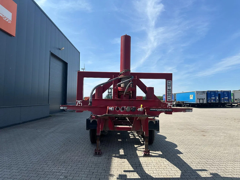 Van Hool 3 AXLE 20FT TIPPING-CHASSIS, BPW + disc, liftaxle, steering axle, BROKEN HYVA-CYLINDER - סמיטריילר מוביל מכולות/ החלפת גוף: תמונה 5 Van Hool 3 AXLE 20FT TIPPING-CHASSIS, BPW + disc, liftaxle, steering axle, BROKEN HYVA-CYLINDER - סמיטריילר מוביל מכולות/ החלפת גוף: תמונה 5