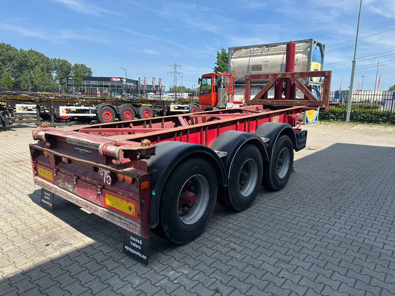 Van Hool 3 AXLE 20FT TIPPING-CHASSIS, BPW + disc, liftaxle, steering axle, BROKEN HYVA-CYLINDER - סמיטריילר מוביל מכולות/ החלפת גוף: תמונה 4 Van Hool 3 AXLE 20FT TIPPING-CHASSIS, BPW + disc, liftaxle, steering axle, BROKEN HYVA-CYLINDER - סמיטריילר מוביל מכולות/ החלפת גוף: תמונה 4