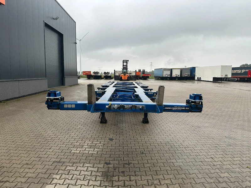 Van Hool 40FT HC-chassis, DISCBRAKES, liftaxle, extendable - סמיטריילר מוביל מכולות/ החלפת גוף: תמונה 5 Van Hool 40FT HC-chassis, DISCBRAKES, liftaxle, extendable - סמיטריילר מוביל מכולות/ החלפת גוף: תמונה 5