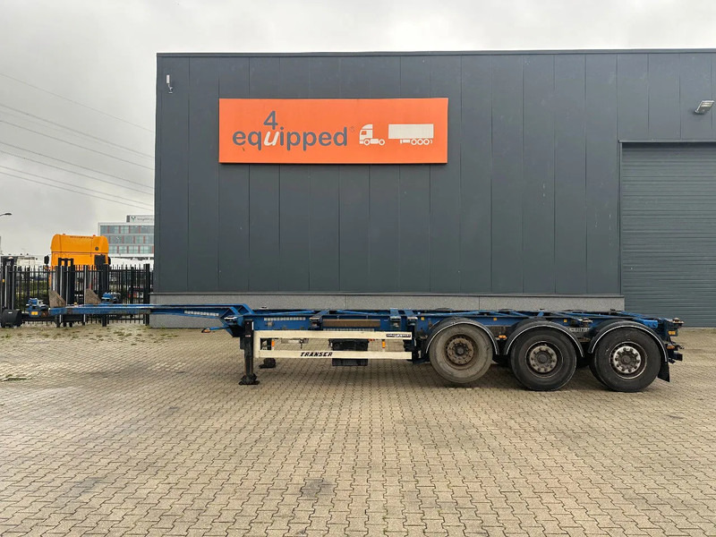 Van Hool 40FT HC-chassis, DISCBRAKES, liftaxle, extendable - סמיטריילר מוביל מכולות/ החלפת גוף: תמונה 2 Van Hool 40FT HC-chassis, DISCBRAKES, liftaxle, extendable - סמיטריילר מוביל מכולות/ החלפת גוף: תמונה 2