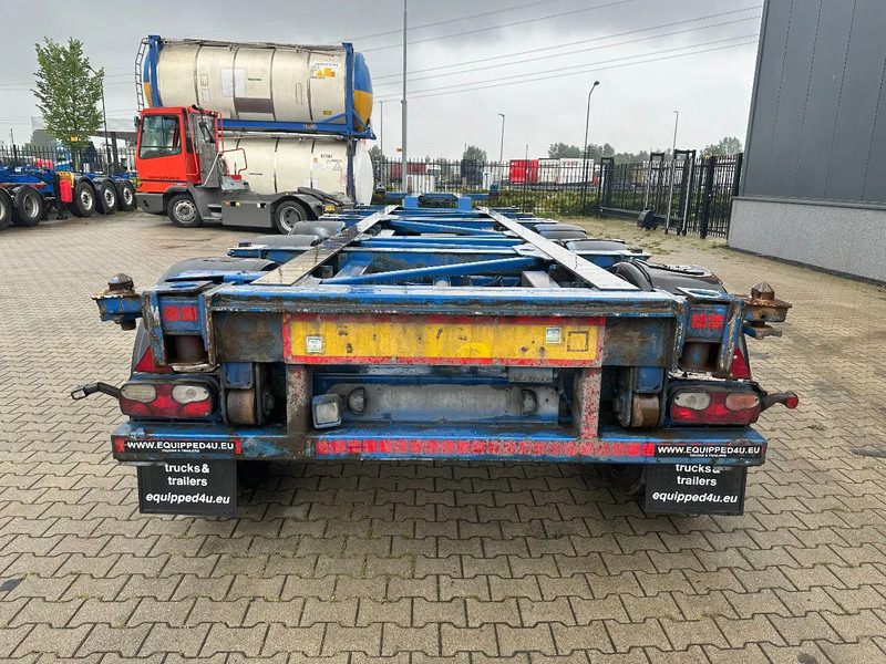 Van Hool 40FT HC-chassis, DISCBRAKES, liftaxle, extendable - סמיטריילר מוביל מכולות/ החלפת גוף: תמונה 4 Van Hool 40FT HC-chassis, DISCBRAKES, liftaxle, extendable - סמיטריילר מוביל מכולות/ החלפת גוף: תמונה 4