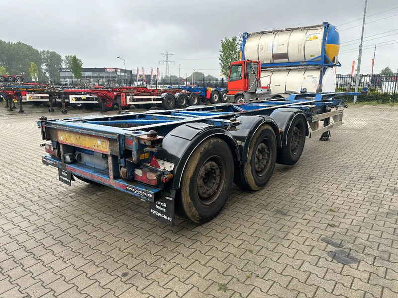 Van Hool 40FT HC-chassis, DISCBRAKES, liftaxle, extendable - סמיטריילר מוביל מכולות/ החלפת גוף: תמונה 3 Van Hool 40FT HC-chassis, DISCBRAKES, liftaxle, extendable - סמיטריילר מוביל מכולות/ החלפת גוף: תמונה 3