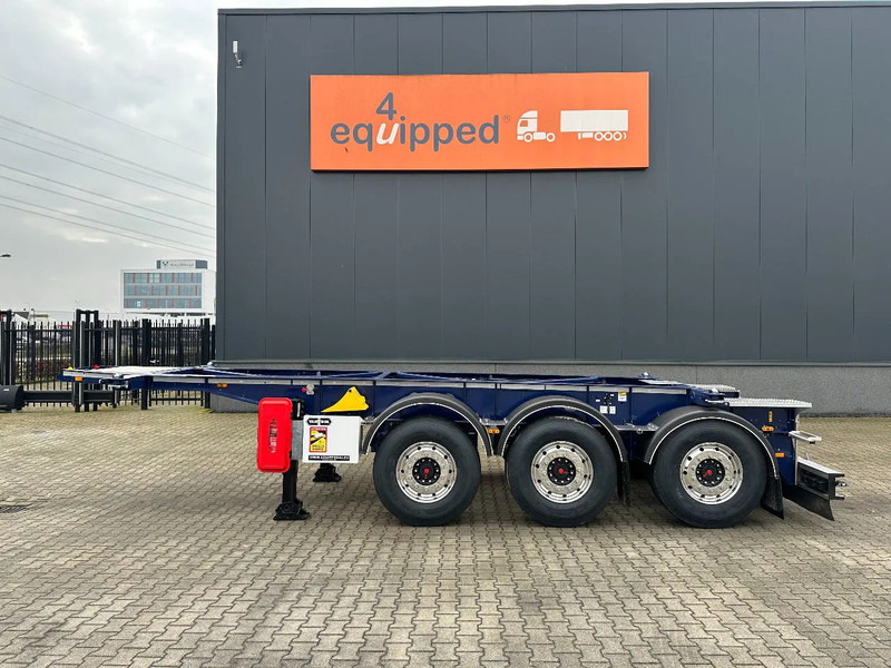 Van Hool NEW / DIRECT AVAILABLE 20FT / 20FT SWAP ADR-CHASSIS, DISCBRAKES, 3x available, ALU WHEELS - סמיטריילר מוביל מכולות/ החלפת גוף: תמונה 2 Van Hool NEW / DIRECT AVAILABLE 20FT / 20FT SWAP ADR-CHASSIS, DISCBRAKES, 3x available, ALU WHEELS - סמיטריילר מוביל מכולות/ החלפת גוף: תמונה 2