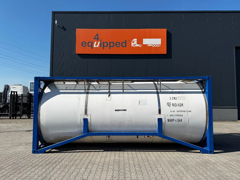 Welfit Oddy 20FT ISO, 23.910L / 1-COMP. , T11, valid 5Y inspection till 10/2027 - מכל אחסון: תמונה 2 Welfit Oddy 20FT ISO, 23.910L / 1-COMP. , T11, valid 5Y inspection till 10/2027 - מכל אחסון: תמונה 2