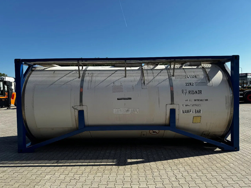 Welfit Oddy 20FT ISO, 23.910L / 1-COMP. , T11, valid 5Y inspection till 10/2027 - מכל אחסון: תמונה 3 Welfit Oddy 20FT ISO, 23.910L / 1-COMP. , T11, valid 5Y inspection till 10/2027 - מכל אחסון: תמונה 3