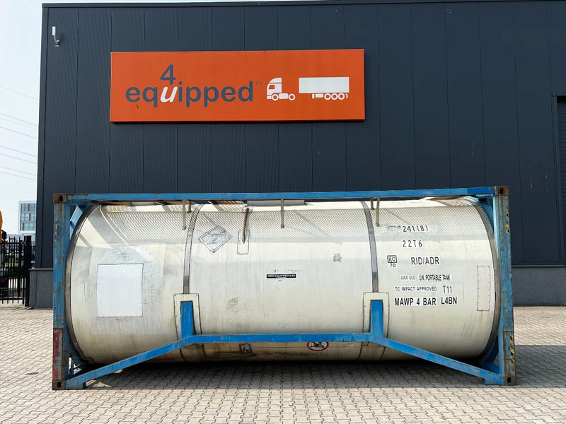 Welfit Oddy 20FT ISO, 24.020L / 1-COMP. , T11, valid 5Y/CSC-inspection till 12/2025 - מכל אחסון: תמונה 2 Welfit Oddy 20FT ISO, 24.020L / 1-COMP. , T11, valid 5Y/CSC-inspection till 12/2025 - מכל אחסון: תמונה 2