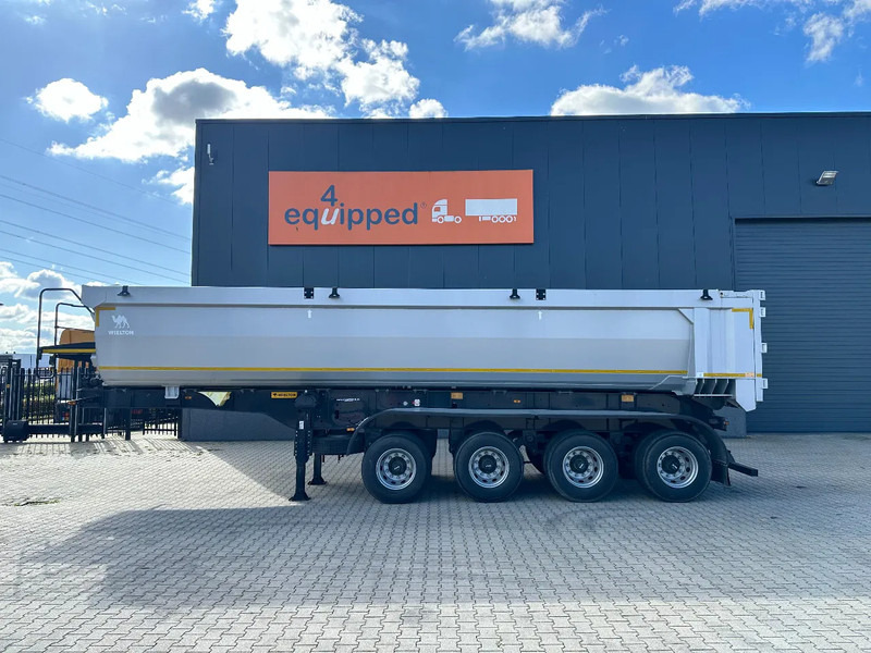 Wielton NEW / UNUSED 4-axle HEAVY-DUTY tipper, HARDOX, 16 tires, 32CBM, NO DOCUMENTS!!! - סמיטריילר עם מזהיר: תמונה 4 Wielton NEW / UNUSED 4-axle HEAVY-DUTY tipper, HARDOX, 16 tires, 32CBM, NO DOCUMENTS!!! - סמיטריילר עם מזהיר: תמונה 4